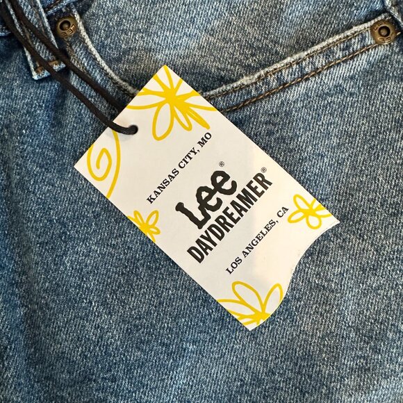 Lee x Daydreamer Size 29/28 High Rise Western Crop Bootcut Jeans - Picture 10 of 13